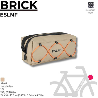 ESLNF / Handlerbar Bag / BRICK