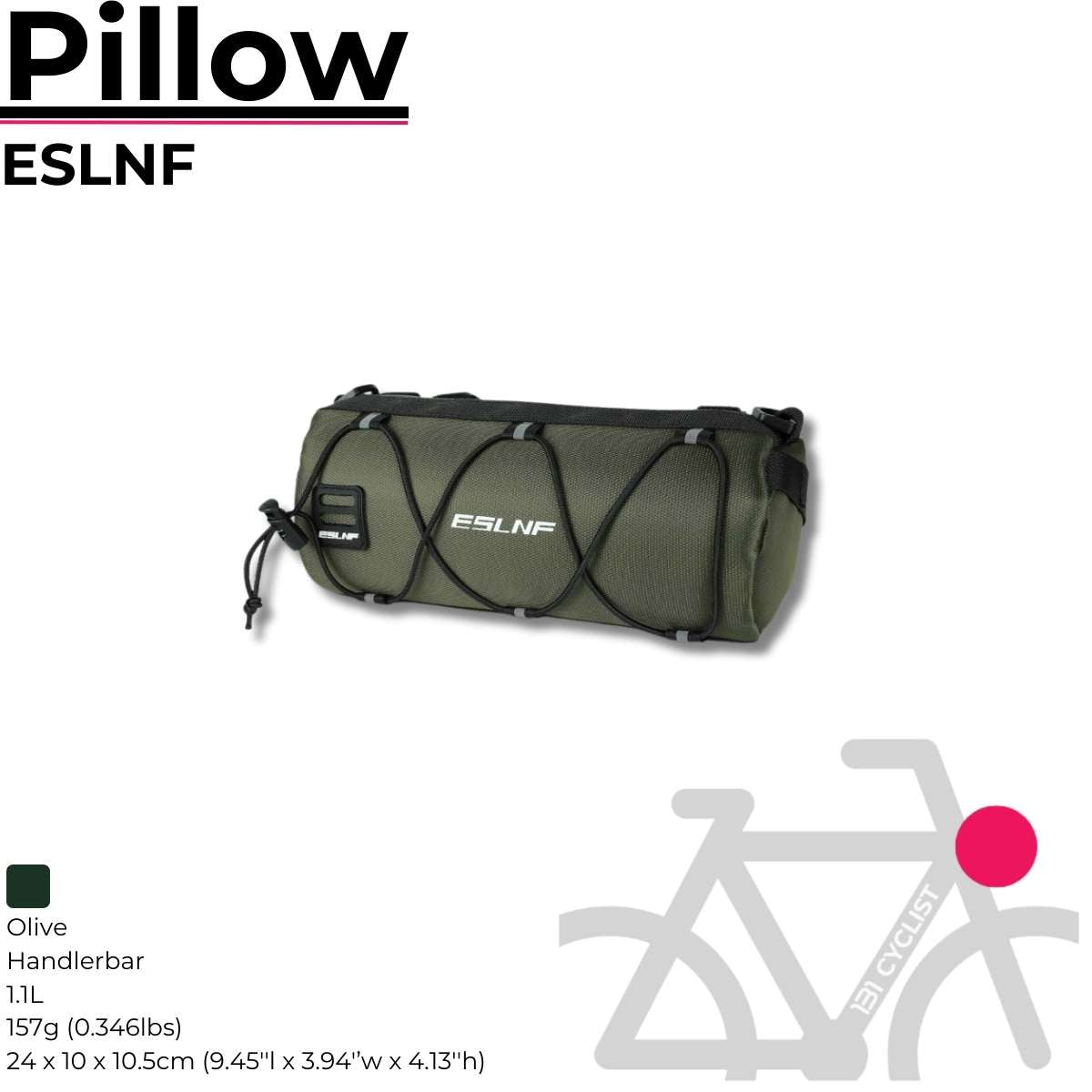 ESLNF / Handlerbar Bag / PILLOW