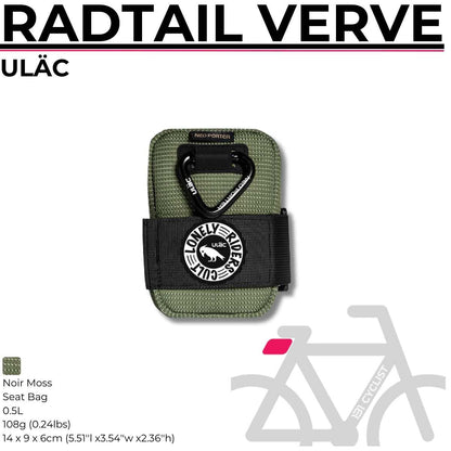 ULÄC / Seat Bag / Radtail Verve 0.5L