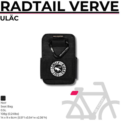 ULÄC / Seat Bag / Radtail Verve 0.5L