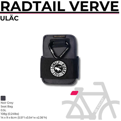 ULÄC / Seat Bag / Radtail Verve 0.5L